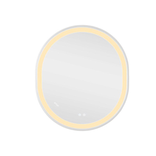 Зеркало Qtap Gemini 800х700 с LED-подсветкой Touch, с антизапотеванием, с диммером, рег. темп. цвета (3000-6500K) QT2578R8071W Зеркало Qtap Gemini 800х700 с LED-подсветкой Touch, с антизапотеванием, с диммером, рег. темп. цвета (3000-6500K) QT2578R8071W