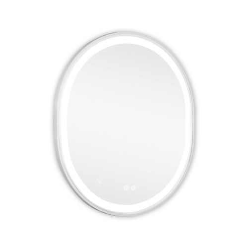 Зеркало Qtap Gemini 800х700 с LED-подсветкой Touch, с антизапотеванием, с диммером, рег. темп. цвета (3000-6500K) QT2578R8071W Зеркало Qtap Gemini 800х700 с LED-подсветкой Touch, с антизапотеванием, с диммером, рег. темп. цвета (3000-6500K) QT2578R8071W
