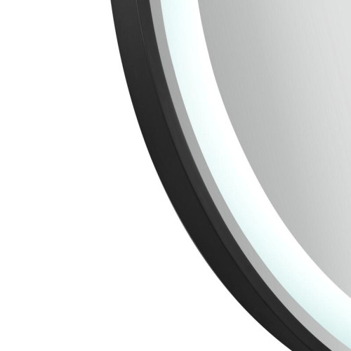 Зеркало Qtap Gemini 800х700 с LED-подсветкой Touch, с антизапотеванием, с диммером, рег. темп. цвета (3000-6500K) QT2578R8072B