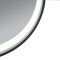 Зеркало Qtap Gemini 800х700 с LED-подсветкой Touch, с антизапотеванием, с диммером, рег. темп. цвета (3000-6500K) QT2578R8072B