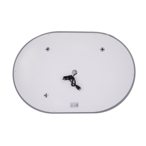 Зеркало Qtap Gemini 650х900 с LED-подсветкой Touch, с антизапотеванием, с диммером, рег. темп. цвета (3000-6500K) QT2578R6590
