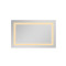 Зеркало Qtap Cardinal (CA1) 800х500 с LED-подсветкой Touch, с антизапотеванием, с диммером, рег. темп. цвета (3000-6500K) QT0478C5080