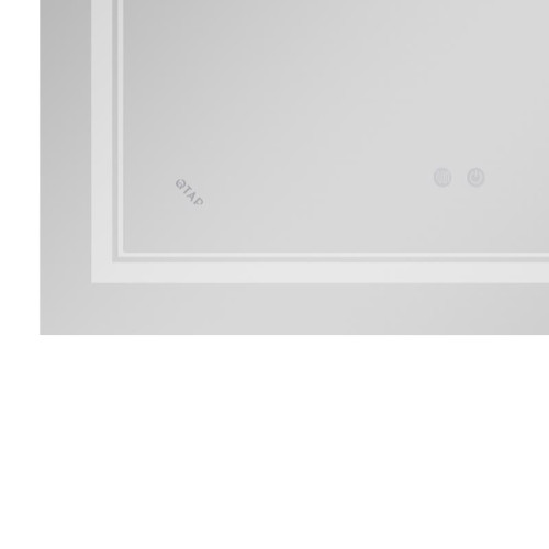 Зеркало Qtap Cardinal (CA1) 800х500 с LED-подсветкой Touch, с антизапотеванием, с диммером, рег. темп. цвета (3000-6500K) QT0478C5080