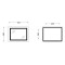 Зеркало Qtap Cardinal (CA1) 700х500 с LED-подсветкой Touch, с антизапотеванием, с диммером, рег. темп. цвета (3000-6500K) QT0478C5070
