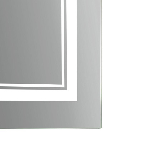 Зеркало Qtap Cardinal (CA1) 700х500 с LED-подсветкой Touch, с антизапотеванием, с диммером, рег. темп. цвета (3000-6500K) QT0478C5070
