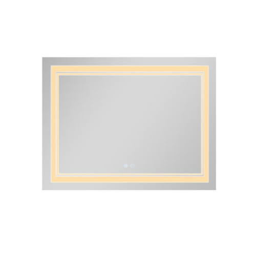 Зеркало Qtap Cardinal (CA1) 1000х800 с LED-подсветкой Touch, с антизапотеванием, с диммером, рег. темп. цвета (3000-6500K) QT0478C10080