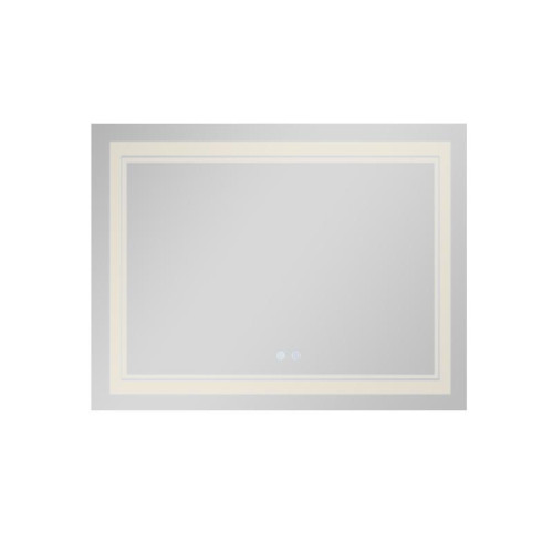 Зеркало Qtap Cardinal (CA1) 1000х800 с LED-подсветкой Touch, с антизапотеванием, с диммером, рег. темп. цвета (3000-6500K) QT0478C10080
