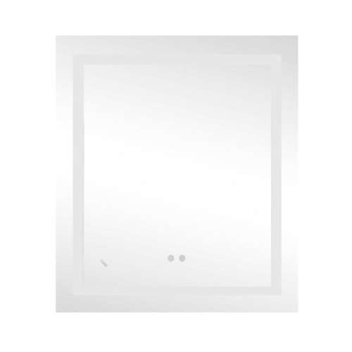 Зеркало Lidz Kubis 700х800 с LED-подсветкой Touch, с антизапотеванием, с диммером, рег. яркости LD78LF9048070