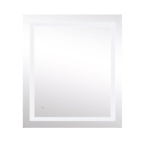 Зеркало Lidz Kubis 700х800 с LED-подсветкой Touch, с антизапотеванием, с диммером, рег. яркости LD78LF9048070