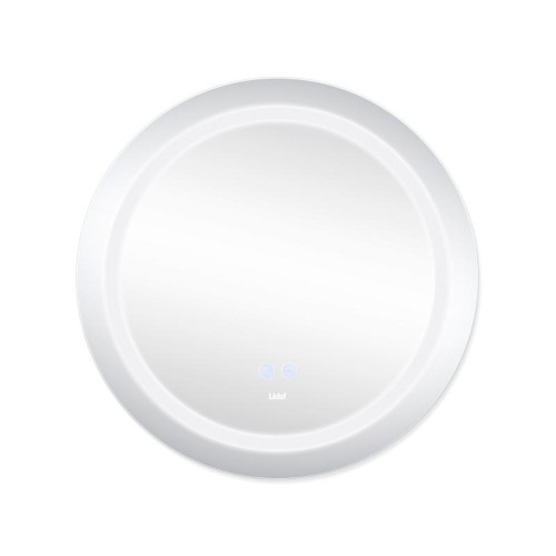 Зеркало Lidz Aria R600 с LED-подсветкой Touch, с антизапотеванием, с диммером, рег. яркости LD78LR600