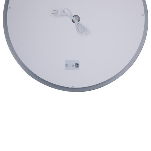 Зеркало Lidz Aria R600 с LED-подсветкой Touch, с антизапотеванием, с диммером, рег. яркости LD78LR600
