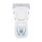 Унитаз-компакт Qtap Presto Quadro безободковый с сиденьем Soft-close QT24221215AW