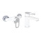 Набор смесителей Latwa 001 + Latwa 010 White Набор смесителей Latwa 001 + Latwa 010 White