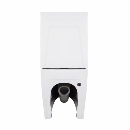 Унитаз напольный Qtap Robin New Ultra Quiet безободковый с сиденьем Soft-Close WHITE QT13226083AW