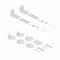 Унитаз напольный Qtap Robin New Ultra Quiet безободковый с сиденьем Soft-Close WHITE QT13226083AW