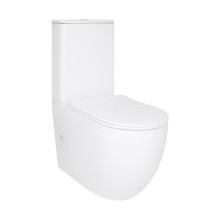 Унитаз напольный Qtap Robin New Ultra Quiet безободковый с сиденьем Soft-Close WHITE QT13226083AW Унитаз напольный Qtap Robin New Ultra Quiet безободковый с сиденьем Soft-Close WHITE QT13226083AW