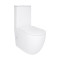 Унитаз напольный Qtap Robin New Ultra Quiet безободковый с сиденьем Soft-Close WHITE QT13226083AW