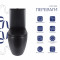Унитаз напольный Qtap Robin Ultra Quiet безободковый с сиденьем Soft-Close MATT BLACK QT13226083AMB