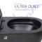 Унитаз подвесной Qtap Scorpio Ultra Quiet с сиденьем с сиденьем Soft-Close MATT BLACK QT14332380AMB Унитаз подвесной Qtap Scorpio Ultra Quiet с сиденьем с сиденьем Soft-Close MATT BLACK QT14332380AMB