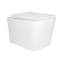 Унитаз подвесной Qtap Tern Ultra Quiet с сиденьем с сиденьем Soft-Close WHITE QT17332303AW Унитаз подвесной Qtap Tern Ultra Quiet с сиденьем с сиденьем Soft-Close WHITE QT17332303AW