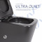 Унитаз подвесной Qtap Tern New Ultra Quiet с сиденьем с сиденьем Soft-Close MATT BLACK QT17332303ASMB