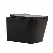 Унитаз подвесной Qtap Tern New Ultra Quiet с сиденьем с сиденьем Soft-Close MATT BLACK QT17332303ASMB Унитаз подвесной Qtap Tern New Ultra Quiet с сиденьем с сиденьем Soft-Close MATT BLACK QT17332303ASMB