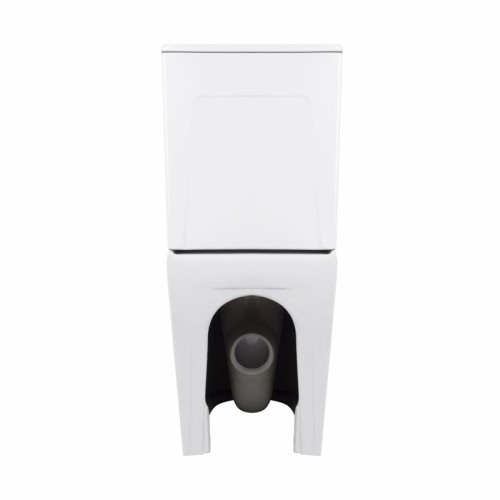 Унитаз напольный Qtap Virgo Ultra Quiet безободковый с сиденьем Soft-Close WHITE QT18226092AW Унитаз напольный Qtap Virgo Ultra Quiet безободковый с сиденьем Soft-Close WHITE QT18226092AW
