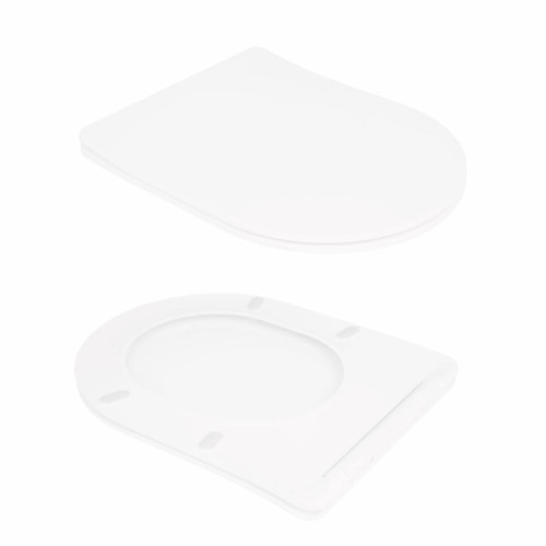 Унитаз напольный Qtap Virgo Ultra Quiet безободковый с сиденьем Soft-Close WHITE QT18226092AW Унитаз напольный Qtap Virgo Ultra Quiet безободковый с сиденьем Soft-Close WHITE QT18226092AW