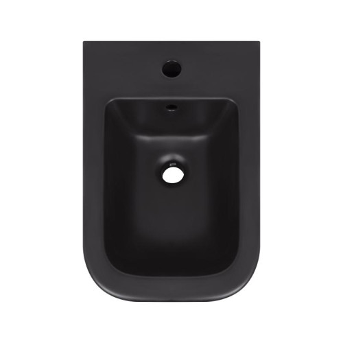 Биде подвесное Qtap Tern New 515x350x320 мм Matt Black QT17551303GMB Биде подвесное Qtap Tern New 515x350x320 мм Matt Black QT17551303GMB