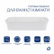Раковина накладная Qtap Virgo N прямоугольная без донного клапана WHITE QT18116308W