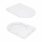 Унитаз подвесной Qtap Robin Ultra Quiet безободковый с сиденьем Soft-close 520x365x365 мм WHITE