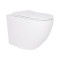 Унитаз подвесной Qtap Robin Ultra Quiet безободковый с сиденьем Soft-close 520x365x365 мм WHITE