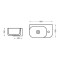 Раковина Qtap Tern 450х250х158 White QT1711H02RW Раковина Qtap Tern 450х250х158 White QT1711H02RW