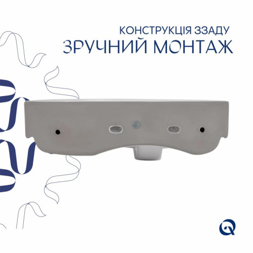 Раковина Qtap Tern 450х250х158 White QT1711H02RW Раковина Qtap Tern 450х250х158 White QT1711H02RW