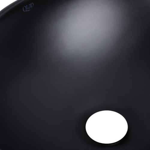 Раковина-чаша Qtap Dove 415x340x140 Matt black QT06116062AMB Раковина-чаша Qtap Dove 415x340x140 Matt black QT06116062AMB