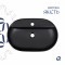 Раковина-чаша Qtap Scorpio 600х400х120 Matt black QT142203MBMBN