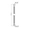 Шланг для воды Thermo Alliance Standart 40 см NYLON 1/2 Шланг для воды Thermo Alliance Standart 40 см NYLON 1/2