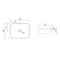Раковина Qtap Scorpio 510х390х145 White QT1411K490WN