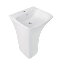 Раковина напольная моноблок Qtap Crow 445x420x840 White QT0511G315WN Раковина напольная моноблок Qtap Crow 445x420x840 White QT0511G315WN
