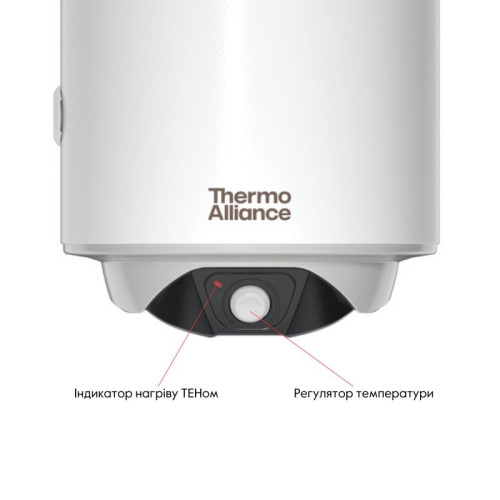 Водонагреватель электрический комбинированный Thermo Alliance вертикальный 80 л. т.о. 0,24 кв.м левый, мокрый ТЭН 2,0 кВт (CWH 8044 4S L)