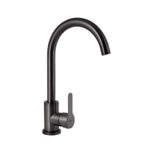 Смеситель для кухни U-образный Brinex Pure 015F U-образный Graphite BRIPUR015FGRP Смеситель для кухни U-образный Brinex Pure 015F U-образный Graphite BRIPUR015FGRP