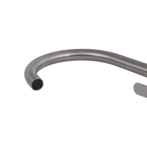 Смеситель для кухни U-образный Brinex Pure 015F U-образный  Nickel BRIPUR015FNKL