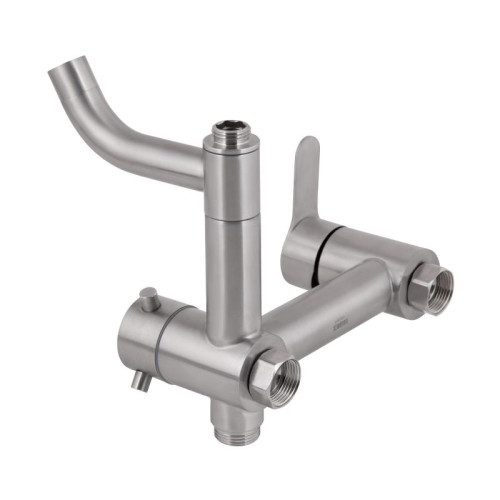 Душевая система универсальная Brinex Pure 1030 на 3 потребителя  Nickel BRIPUR1030NKL