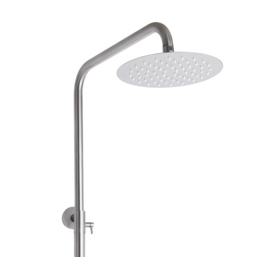 Душевая система универсальная Brinex Pure 1030 на 3 потребителя  Nickel BRIPUR1030NKL