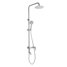 Душевая система универсальная Brinex Pure 1030 на 3 потребителя Nickel BRIPUR1030NKL Душевая система универсальная Brinex Pure 1030 на 3 потребителя Nickel BRIPUR1030NKL