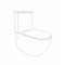 Унитаз напольный Qtap Jay Ultra Quiet с сидением Soft-close 640x360x835 мм QT07222175TW White