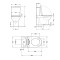Унитаз напольный Qtap Jay Ultra Quiet с сидением Soft-close 640x360x835 мм QT07222175TW White