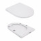 Унитаз напольный Qtap Jay Ultra Quiet с сидением Soft-close 640x360x835 мм QT07222175TW White