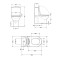 Унитаз напольный Qtap Swan Ultra Quiet с сидением Soft-close 640x360x835 мм QT16222182TW White