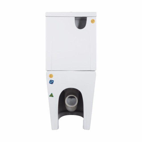 Унитаз напольный Qtap Swan Ultra Quiet с сидением Soft-close 640x360x835 мм QT16222182TW White